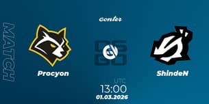 Procyon VS ShindeN