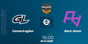 GamerLegion VS Rare Atom
