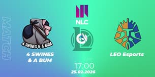 4 SWINES & A BUM VS LEO Esports