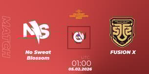 No Sweat Blossom VS FUSION X