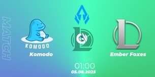 Komodo VS Ember Foxes