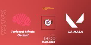 Twisted Minds Orchid VS LA MALA