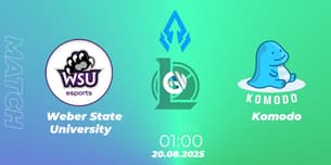 Weber State University VS Komodo