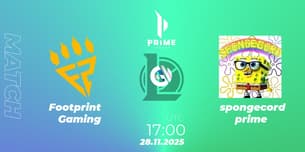 Footprint Gaming VS spongecord prime