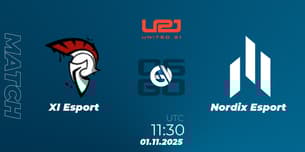 XI Esport VS Nordix Esport XI Esport VS Nordix Esport