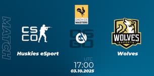 Huskies eSport VS Wolves