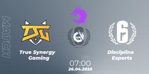 True Synergy Gaming VS Discipline Esports True Synergy Gaming VS Discipline Esports