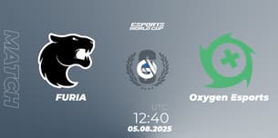 FURIA VS Oxygen Esports