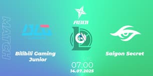 Bilibili Gaming Junior VS Saigon Secret