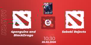 4penguins and BlackDrago VS Sebeki Rejects