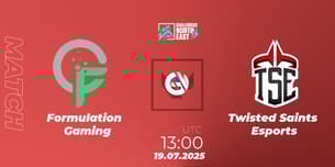 Formulation Gaming VS Twisted Saints Esports