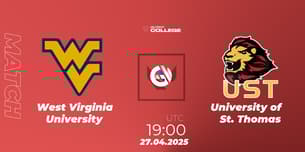 West Virginia University VS University of St. Thomas West Virginia University VS University of St. Thomas