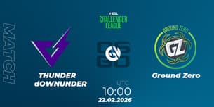 THUNDER dOWNUNDER VS Ground Zero THUNDER dOWNUNDER VS Ground Zero