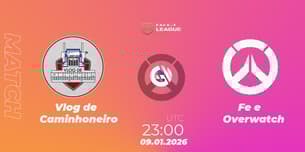 Vlog de Caminhoneiro VS Fe e Overwatch