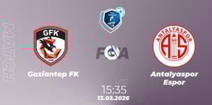 Gaziantep FK VS Antalyaspor Espor