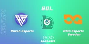 Ruzeh Esports VS DMG Esports Sweden