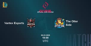 Vantex Esports VS The Otter Side