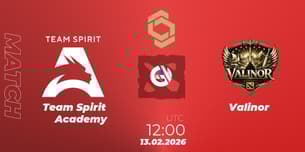 Team Spirit Academy VS Valinor