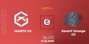 GIANTX GC VS ZennIT Orange GC