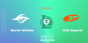 Secret Whales VS MVK Esports