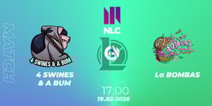 4 SWINES & A BUM VS La BOMBAS