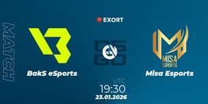 BakS eSports VS Misa Esports
