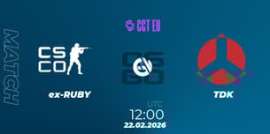 ex-RUBY VS TDK ex-RUBY VS TDK