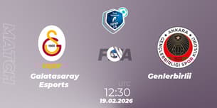 Galatasaray Esports VS Gençlerbirliği