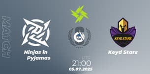 Ninjas in Pyjamas VS Keyd Stars