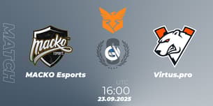MACKO Esports VS Virtus.pro