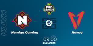 Nemiga Gaming VS Novaq