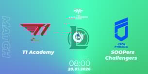 T1 Academy VS SOOPers Challengers