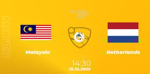 Malaysia VS Netherlands