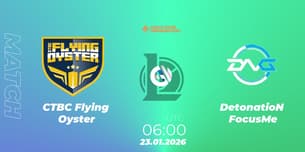CTBC Flying Oyster VS DetonatioN FocusMe CTBC Flying Oyster VS DetonatioN FocusMe