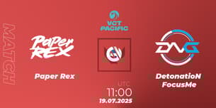 Paper Rex VS DetonatioN FocusMe