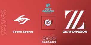Team Secret VS ZETA DIVISION