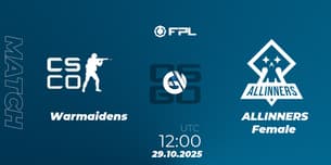 Warmaidens VS ALLINNERS Female Warmaidens VS ALLINNERS Female