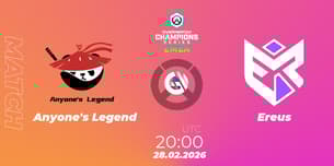 Anyone's Legend VS Ereus