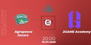 Agropesca Jacare VS 2GAME Academy Agropesca Jacare VS 2GAME Academy