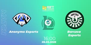 Anonymo Esports VS Barcząca Esports