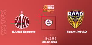 BAAM Esports VS Team RA'AD