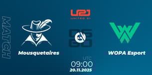 Mousquetaires VS WOPA Esport