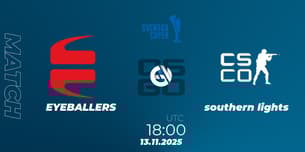 EYEBALLERS VS southern lights