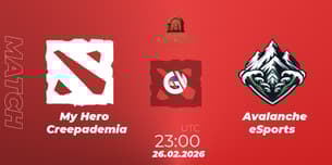 My Hero Creepademia VS Avalanche eSports My Hero Creepademia VS Avalanche eSports