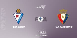 SD Eibar VS CA Osasuna