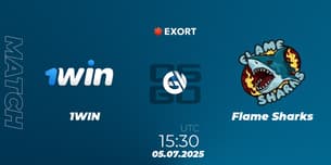 1WIN VS Flame Sharks