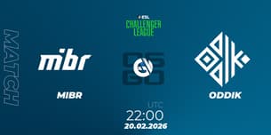 MIBR VS ODDIK