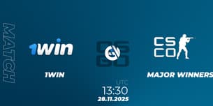 1WIN VS MAJOR WINNERS 1WIN VS MAJOR WINNERS