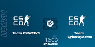Team CS2NEWS VS Team CyberDynamo