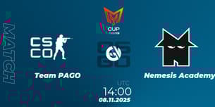 Team PAGO VS Nemesis Academy Team PAGO VS Nemesis Academy